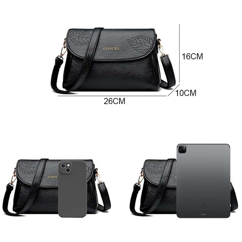 Leather Shoulder Bags For Women New Style4 Female Crossbody Bag Purses And Handbags Sac