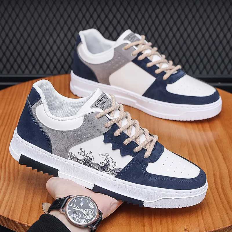 autumn new men casual shoes Outdoor Breathable Flat Fi LaceUp Sneakers Men Cfort Trendy Sports Shoes Y250225