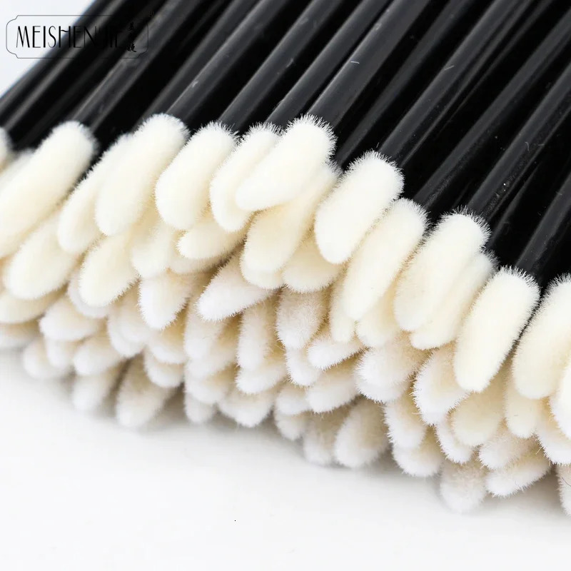 Wholesale 50/1000pcs Lip Brushes Applicators Eyelashes Brush Lipstick Brush Lip Gloss Applicator Wands Makeup Beauty Tool 250224