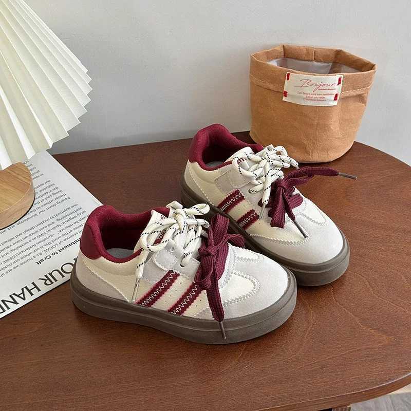 Spring Autumn Kids Casual Shoes Fashion Boys Girls Board Shoes Breathable Little Kids Sports Shoes Fashion Sneakers X250224