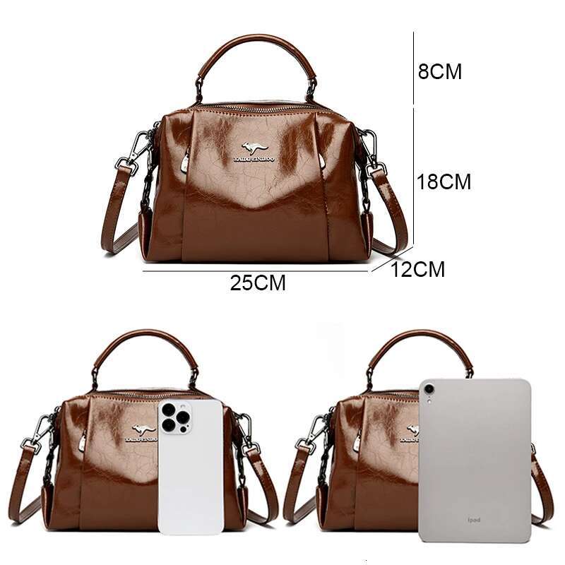Messenger Women High Quality Leather Handbag Fashion Shoulder Crossbody Bag New Female Tote Use Purse