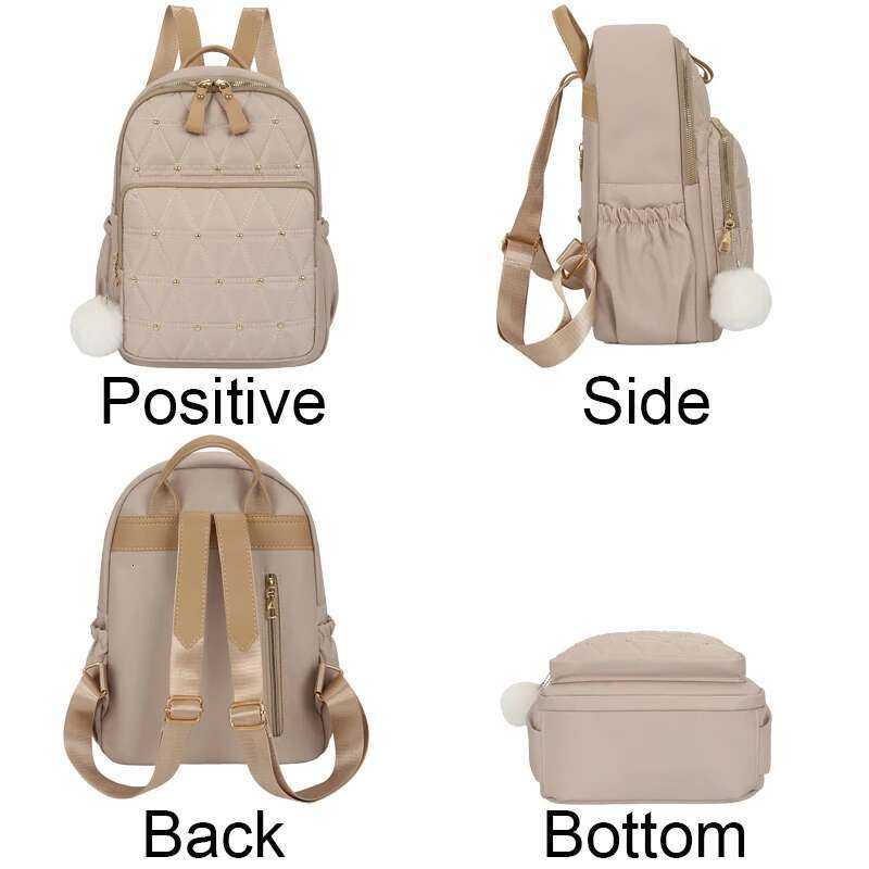 New Women Backpack High Quality Leather Fashion Shoulder Bag Female Multifunction Large Capacity Travel Knapsack Mochila