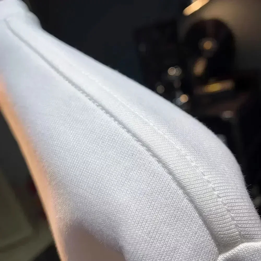 Trendy Men Oversized Graphic Sweatshirts Hoodied M Printed Long Sleeve Tshirt Cotton Hiphop Tees Sports Top Clothing 250224