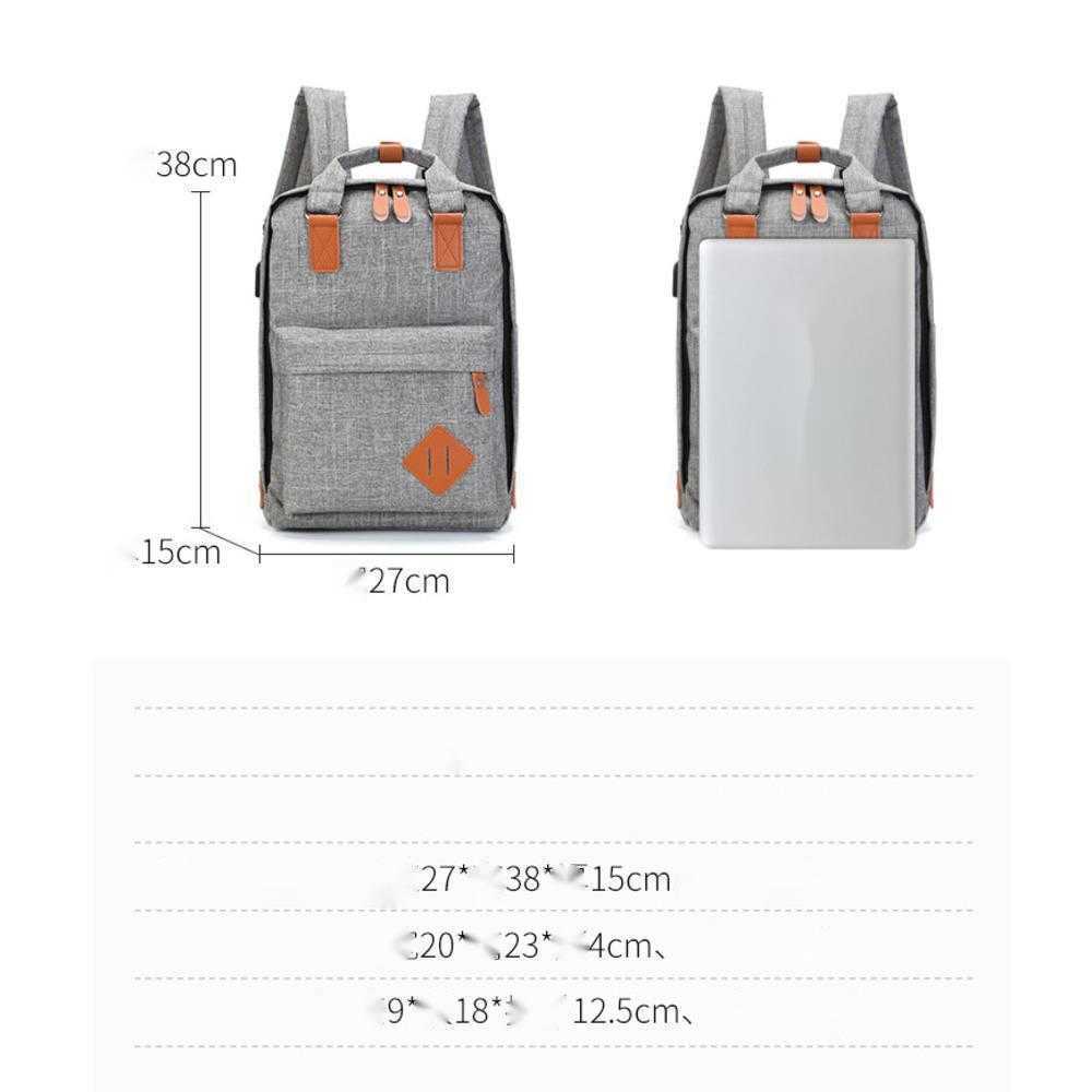 Computer Backpack Mens Business Minimalist Junior High School Three Piece Set Backpack New Backpack Large Capacity Day Backpack Travel Bag 241225