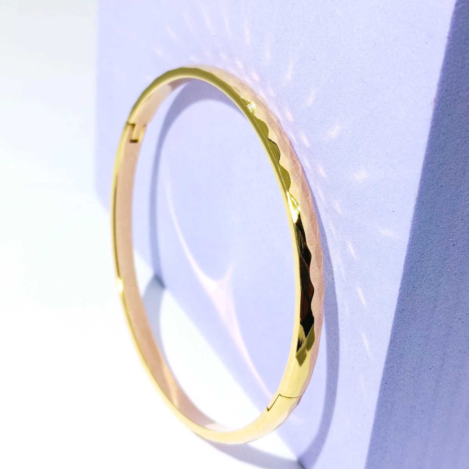 Simple fashion stainl steel diamond shiny bracelet female ins wind allergy rs wear resistant birtay giftXJ250225