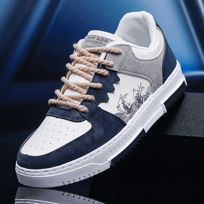 autumn new men casual shoes Outdoor Breathable Flat Fi LaceUp Sneakers Men Cfort Trendy Sports Shoes Y250225