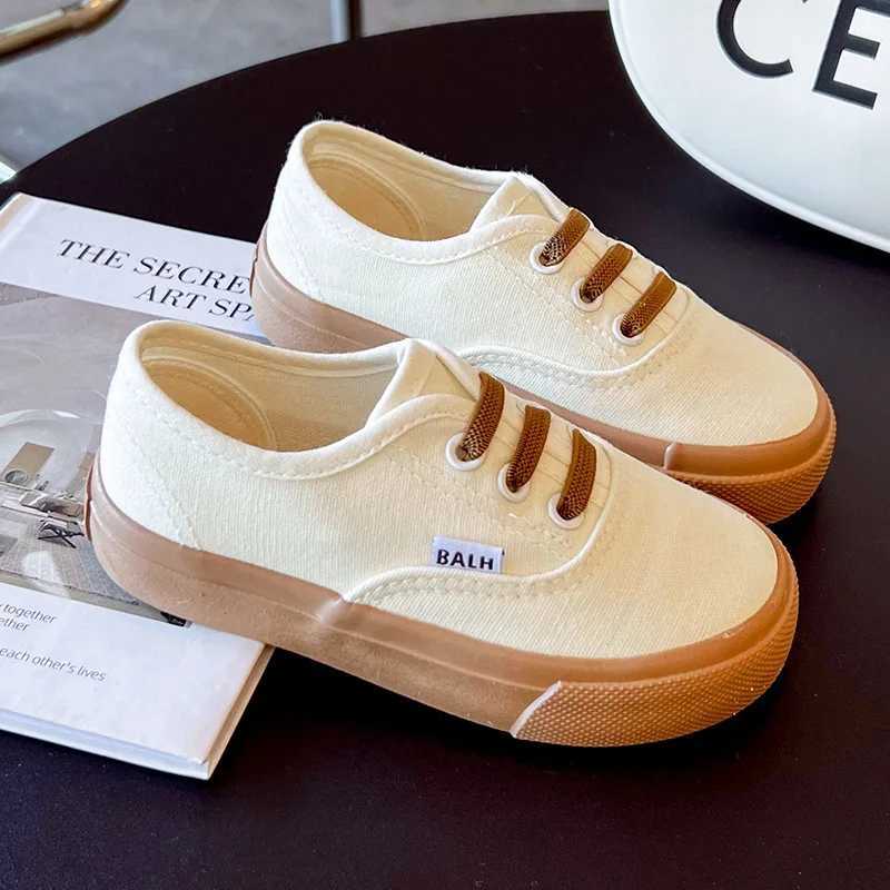 Child 2023Summer New Kids Shoe Childrens Canvas Shoes Korean Version Cloth Shoes Boys and Girls Soft Soled Parent-child ShoesT250225