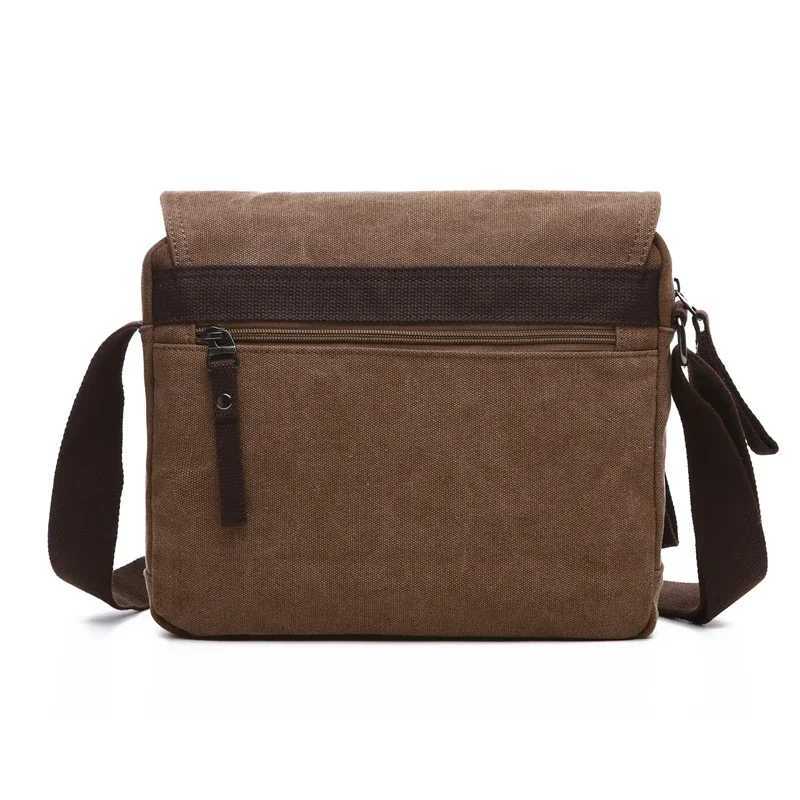 New Men Shoulder Messenger Bag Traveler Zip Shoulder bag Casual canvas bag mens bag bags de hombre bag messenger sac homme Z250225