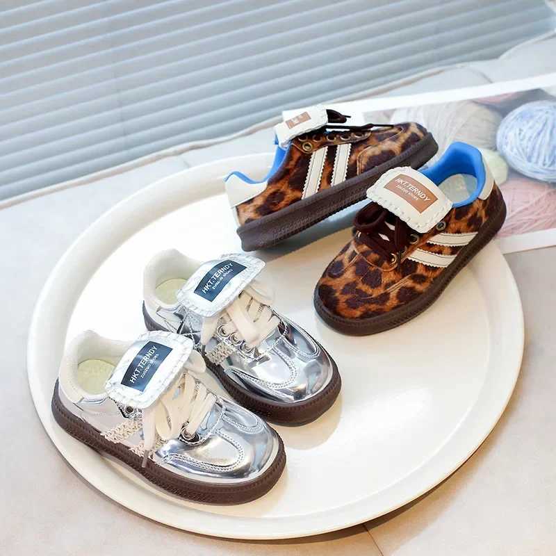 Children Casual Shoes for Girls 2024 Spring Autumn New Fashionable Korean Style Soft Anti-slippery Versatile Chic Versatile Shoe X250224