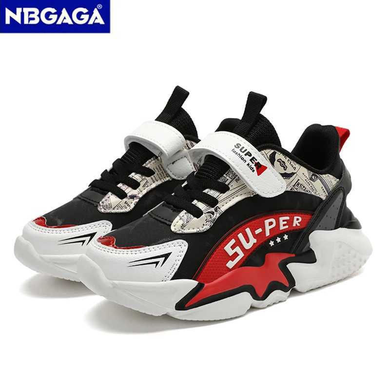 Sport Kids Sneakers Boys Casual Shoes For 5-16Years Old Children Tennis Leather Non Slip Fashion Running Shoes W250225