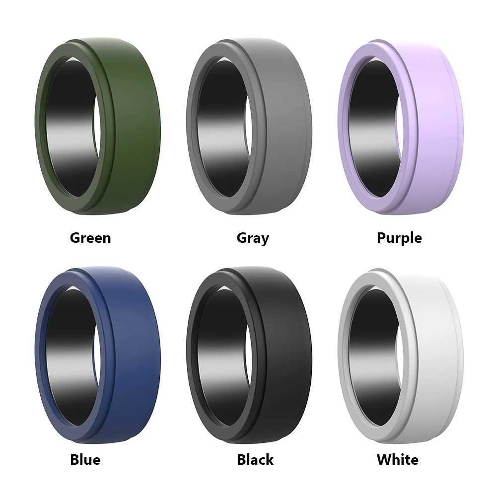 Silicone Ring Protector Anti-Scratch Elastic Ring Cover S for 6 7 8 9 Smart Ring Skin Cover Protective Case for Oura Ring Gen 3 W250225
