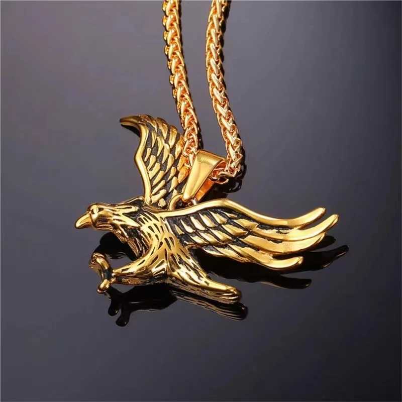 Classic Cool High Quality Metal Sky King Pendant Necklace Personality Mens Charm Casual Jewelry Gift X250224