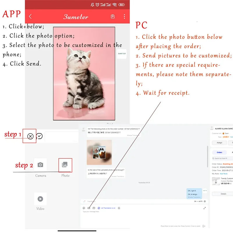 Customized Image Name Womens Necklace 18K Gold Po Heart Lock Pendant Family Personalized Anniversary Gift 250117