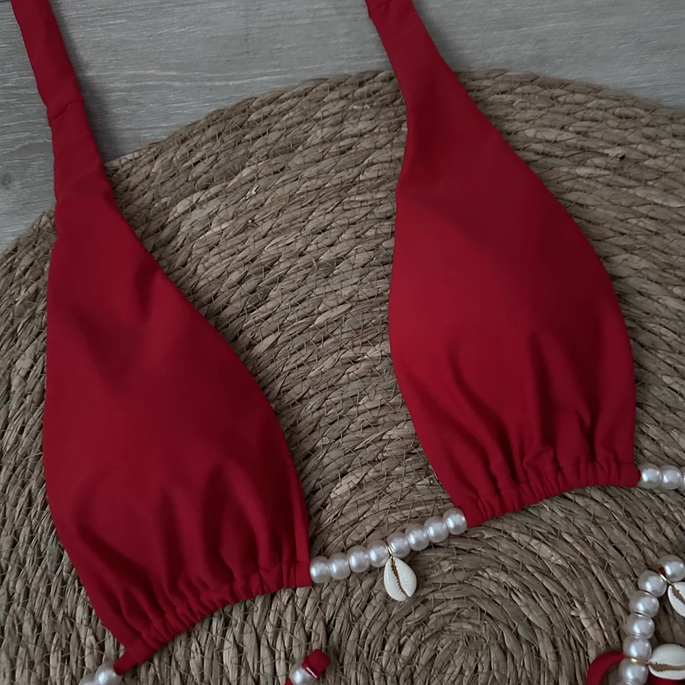 Sexy Micro Thong Bikini 2024 Women Swimsuit Female Swimwear Bikinis Set Brazilian Beach Wear Bathing Suit Biquini 250224