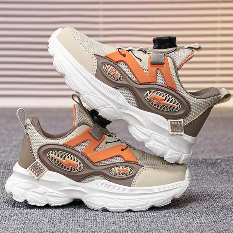 Kids Running Shoes Mesh Flat Comfortable Fashionable Sports Walking Shoes Summer Breathable Soft Sold Casual Shoes for Children W250225