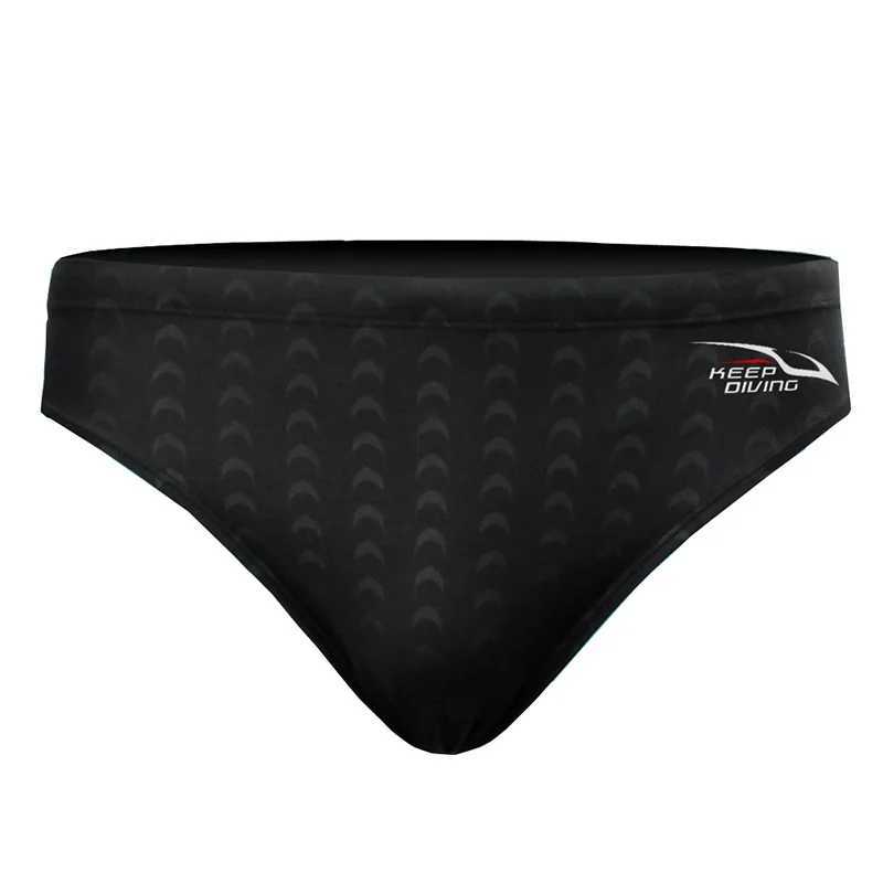 Professional Shark Skin Swim Competition Boxer Briefs Men Sport Trunks Sharkskin Shorts Swimwear Briefs Quick Dry W250224