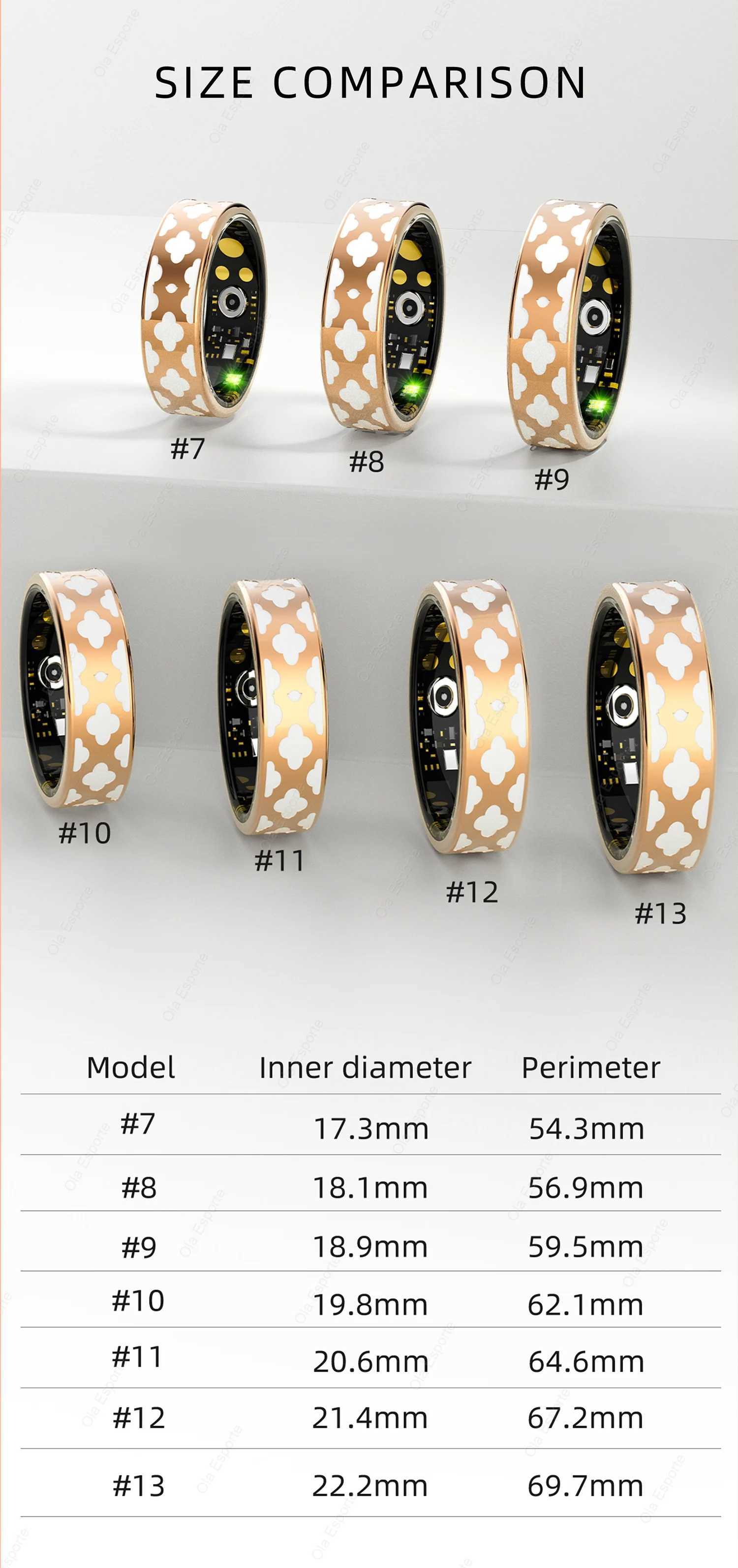 Suitable for Xiaomis new smart ring mens heart rate blood oxygen sleep health monitor sports fitness tracker Android iOS W250225