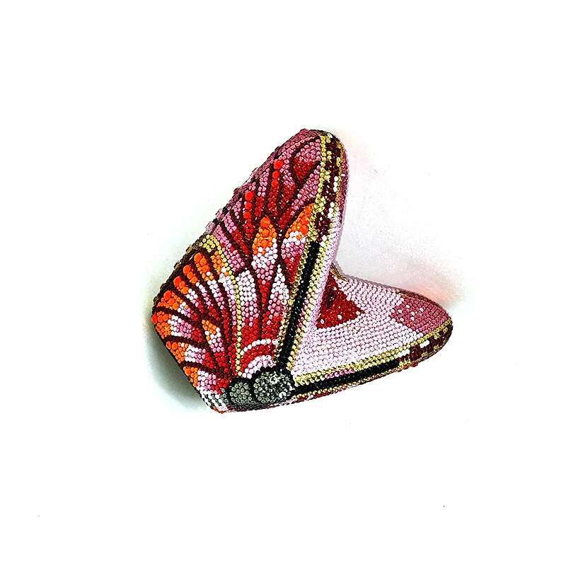Classical Women Evening Party Purses Bridal Wedding Bag Vintage Butterfly Crystal Clutches Bags