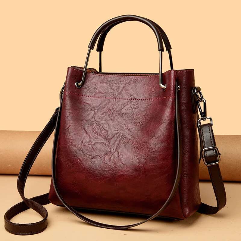 Handbags Woman Designer Big Shoulder Bags For Women's New Style4 Trendy Large Capacity Ladies Leather Hand Casual Tote Bag