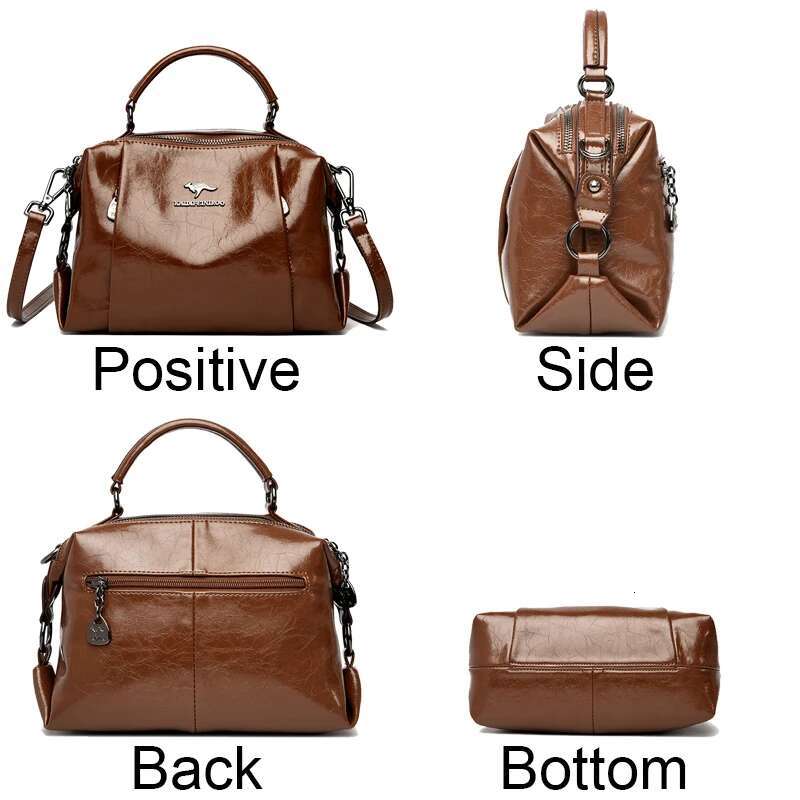 Messenger Women High Quality Leather Handbag Fashion Shoulder Crossbody Bag New Female Tote Use Purse