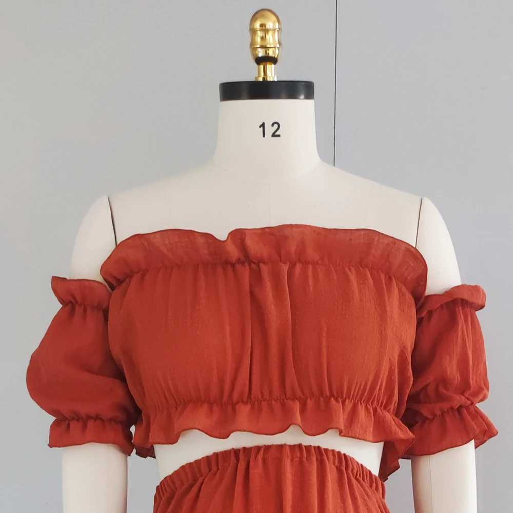 Boho Maternity Gown Comfort Linen Cotton Two Piece Photo Shoot Photography Dress For Women Boho Style Baby Shower Dress X250224