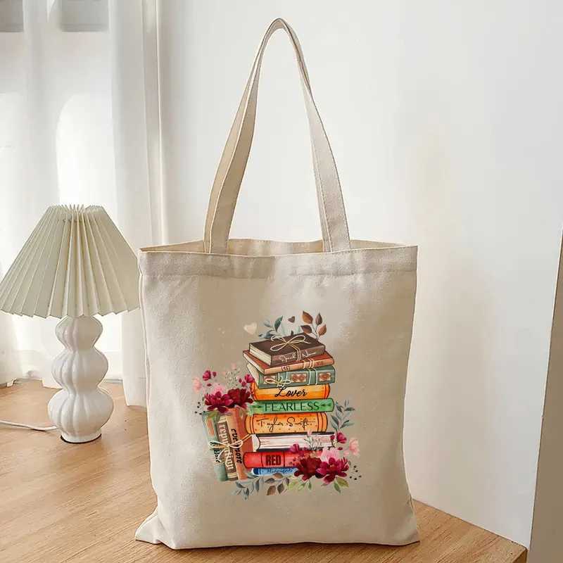 1 pc taylor Gifts Series for Women Girls Fans Singer Taylor Tote Bag The Eras Tour Keychain Swiftie Tote Bag for Singer Fan Season Z250224