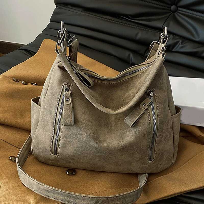 Women Crossbody Bag Luxury Designer Oblique Cross Single Shoulder bag Large Capacity Handbags Matte PU Leather Hobos purse Z250225