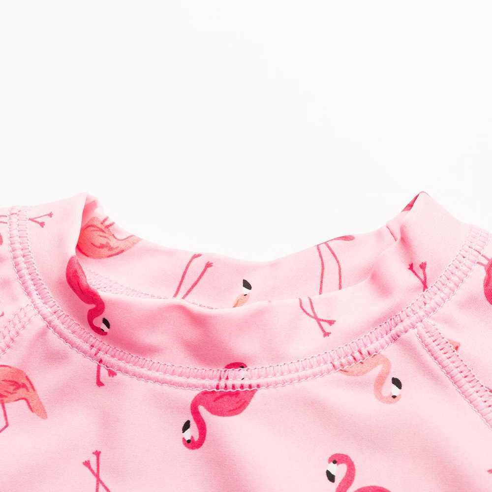 Buy Two Piece Swimsuit Kids Girls Beach Wear For Toddler Swimwear Baby Beachwear Kids Sun Protection Sunsuit X250224