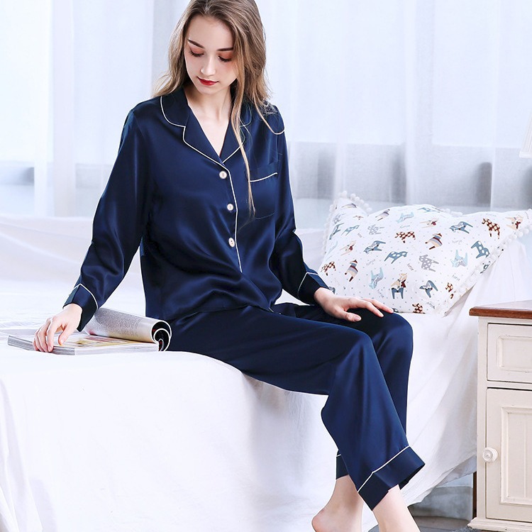 B725-Pajamas women winter plus velvet thick coral fleece warm flannel suit home clothes ladies