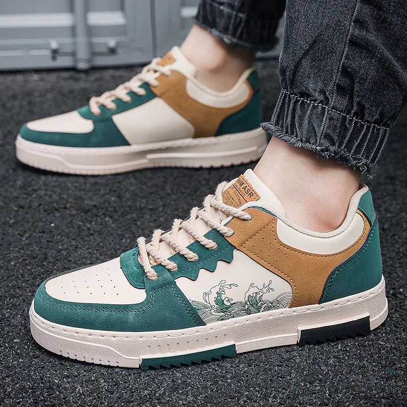 autumn new men casual shoes Outdoor Breathable Flat Fi LaceUp Sneakers Men Cfort Trendy Sports Shoes Y250225
