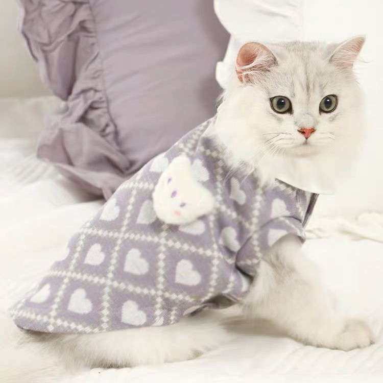 Anti Shedding Cat Clothes Internet tion Must - have in Autumn Winter Ideal for British Shorthairs Tabby Cats Kittens and Ragdolls Keep Your Fee