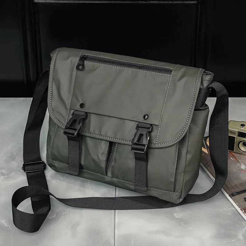 Korean Style Man Bag Shoulder Bags for Men Outdoor Messenger Bag Oxford Crossbody Bags Male Sling Bag Z250225