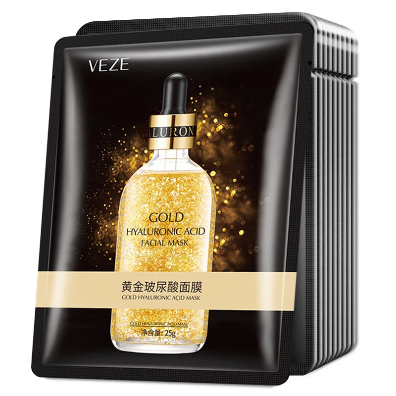 20pcs Hyaluronic Acid Collagen Face Mask skincare Moisturizing Firming Hydrating Facial Masks Sheet Mask Korean Skin Care 250224