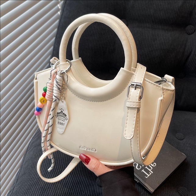 Foreign Style Niche Handheld Vegetable Basket Women's 2025 New Fashionable Single Shoulder Tote Bag Multifunctional And Simple Crossbody Bag