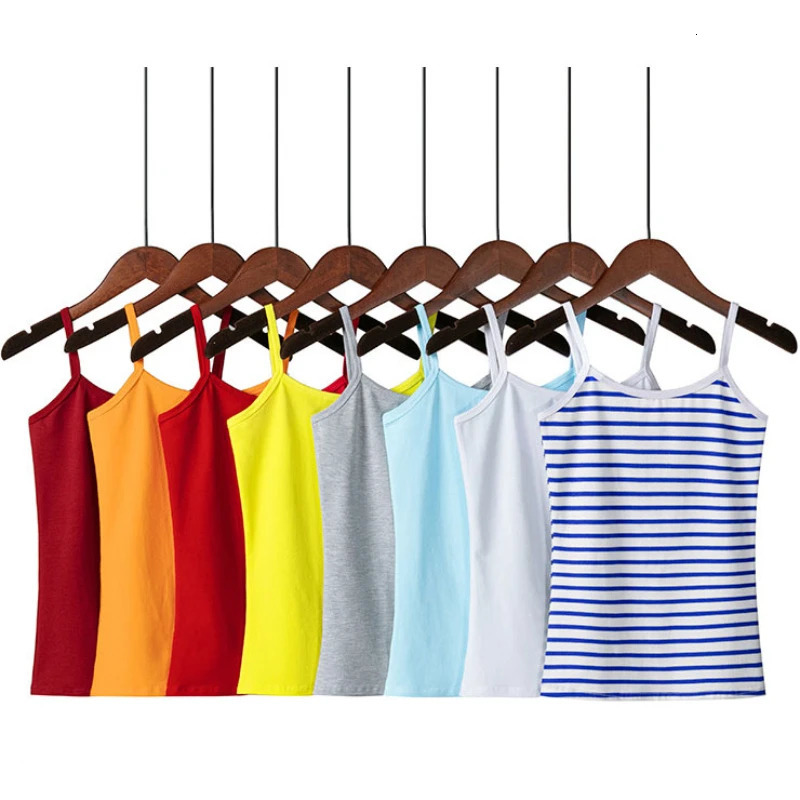 Spring Summer Tank Tops Women Sleeveless Big Size T Shirt Ladies Vest Singlets Camisole Cotton Ladies Vest 16 Colors 3XL 250225