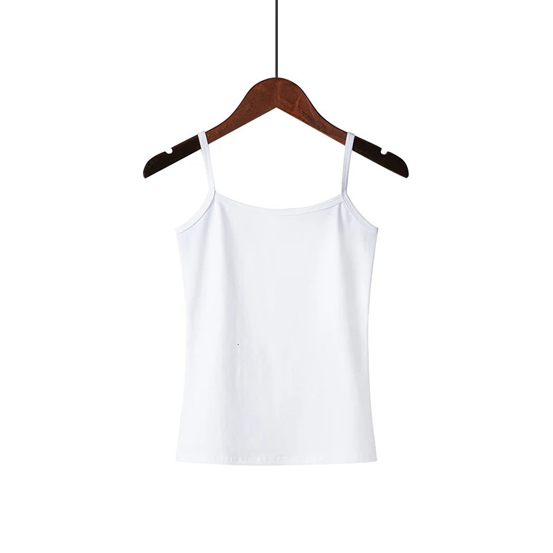 Spring Summer Tank Tops Women Sleeveless Big Size T Shirt Ladies Vest Singlets Camisole Cotton Ladies Vest 16 Colors 3XL 250225