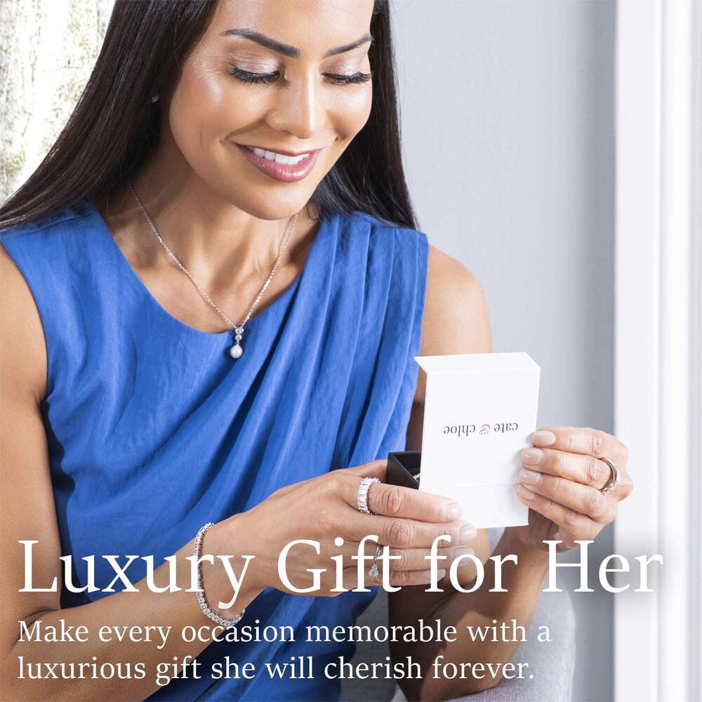 Yellow Gold Plated Tennis Bracelet with Simulated Dias Gift for Women