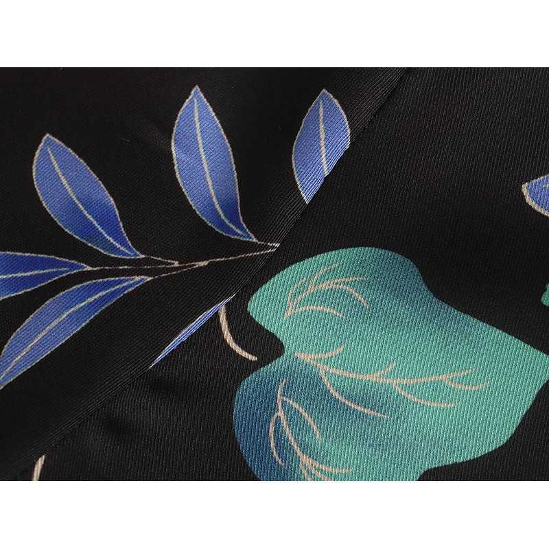 SIYANG Vintage Print Knot Chinese Dresses Women Ele Short-Swed Mini Dress Ladies Chic OutfitsXJ250224