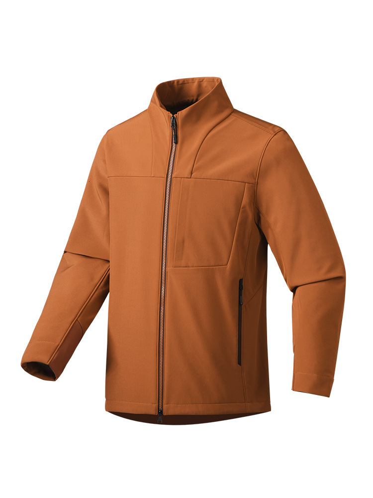 Ddmyoutdoor Spring Stand Up Collar Soft Shell Clothes Windproof Waterproof Men S Women S Outdoor Hiking Camping With Fleece Warm Cardigans Hoodies And