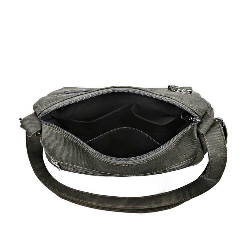 Soft PU Leather Handbags and Purses Multi-pocket Luxury Designer Ladies Shoulder Crossbody Bag High Quality Brand Messenger Bag Z250225