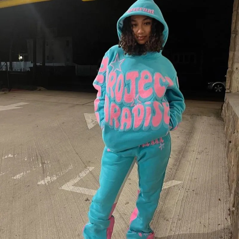 Star Letter Printed Hoodie Womens Clothes Y2K Pullover Top Fashion Creative Aesthetic Sweatshirt Hip-hop Street Mens Jacket 250225