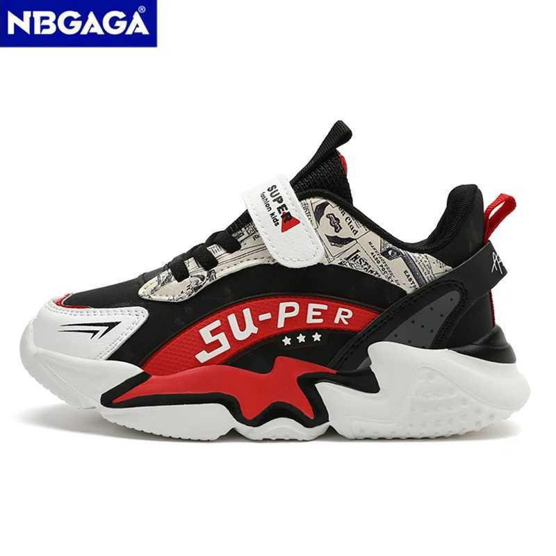 Sport Kids Sneakers Boys Casual Shoes For 5-16Years Old Children Tennis Leather Non Slip Fashion Running Shoes W250225