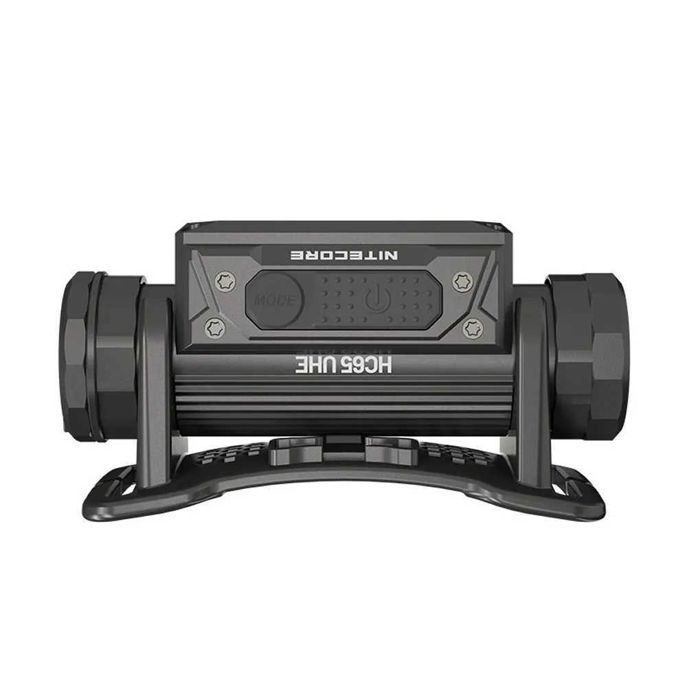 2025 NITECORE HC65 UHE 2000 Lumen Headlamp LED Headlamp White+Red Outdoor Camping Hiking Light Black/Grey X250225