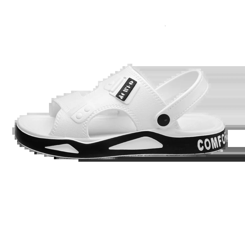 Mens Slippers Summer Sandals EVA Light Adult Thick-soled Beach Shoes Non-slip Open-toe Sandals for Outdoor 250224