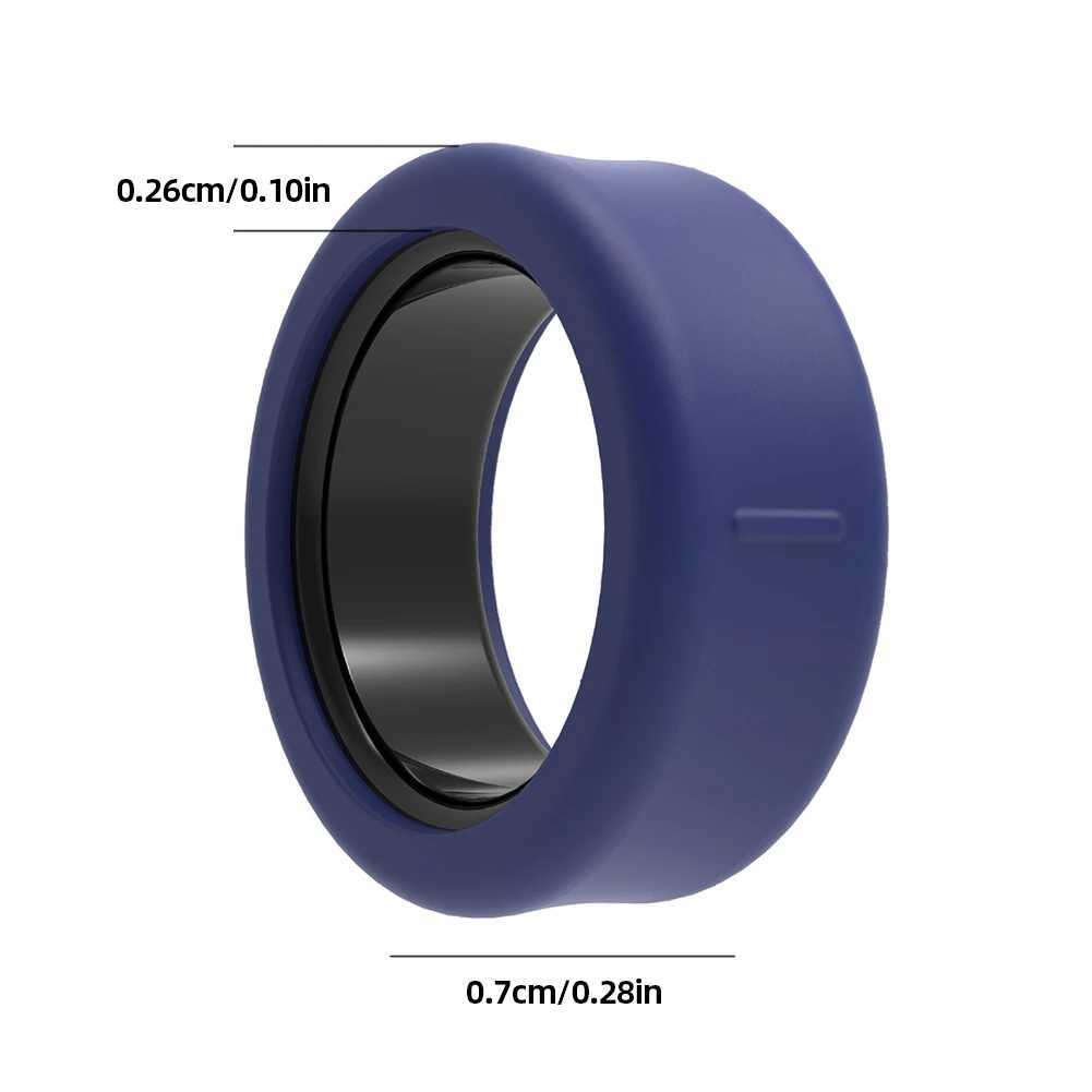 Suitable for Samsung Galaxy Ring elastic ring shell scratch resistant silicone smart ring skin cover suitable for Galaxy ring sizes 5 6 7 8 9 10 12 13