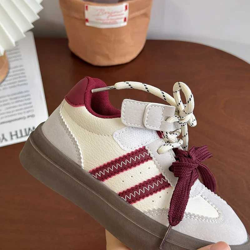 Spring Autumn Kids Casual Shoes Fashion Boys Girls Board Shoes Breathable Little Kids Sports Shoes Fashion Sneakers X250224