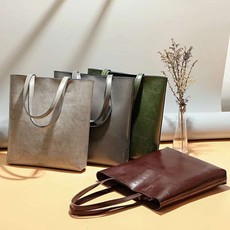 Cow Genuine Ladies Shoulder Big Women Leather Handbags Female Totes Hand Bags Designer Famous Bag Choice