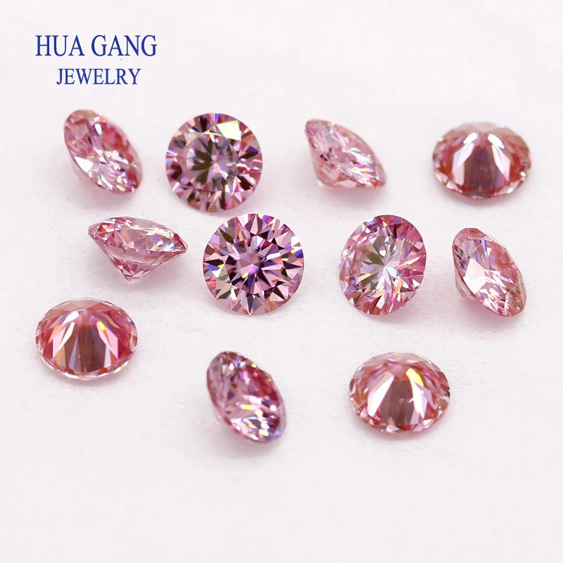 Colored Loose Stones 1ct 2ct 3ct Royalblue Pink Green Black s Shining Fine Jewelry Round Lab Grown Diamonds 250222