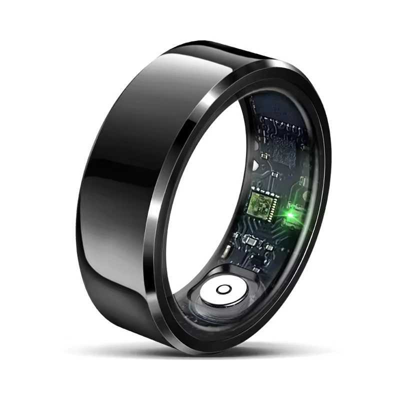 Smart Ring - Wearable Sleep Tracker -24/7 Heart Rate and Fitness Tracker Battery Life of 5-7 Days - Free App No Subscription Required W250225