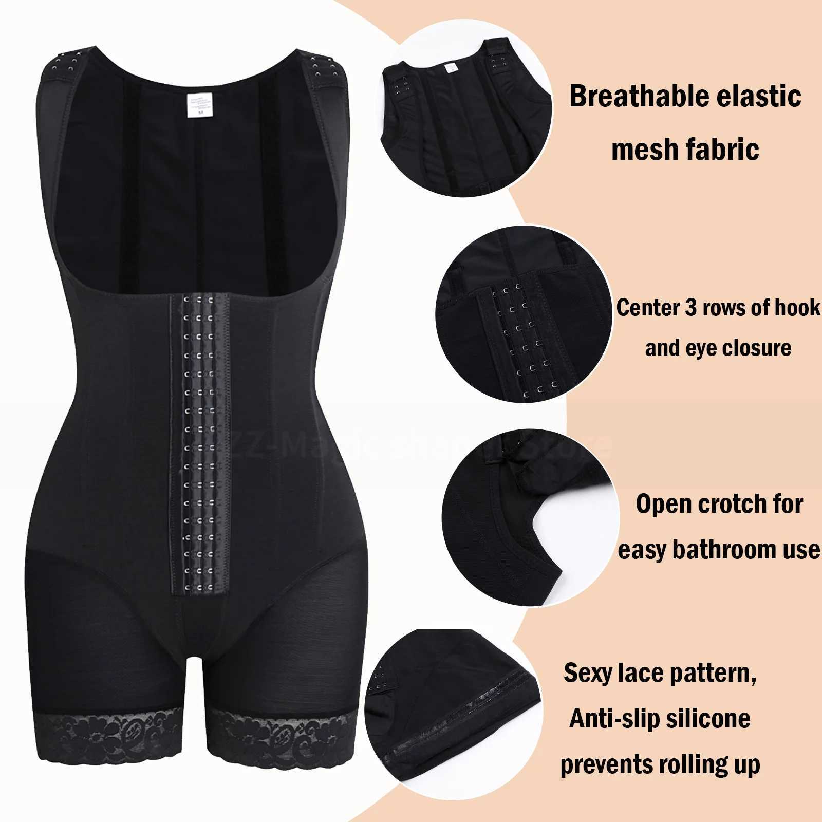 New Arrival Fajas Colombiana Girdles Body Shaper Post Surgery BBL Waist Trainer Slimming Sheath Flat Belly Woman Corset Bodysuits Shapewear Z250225